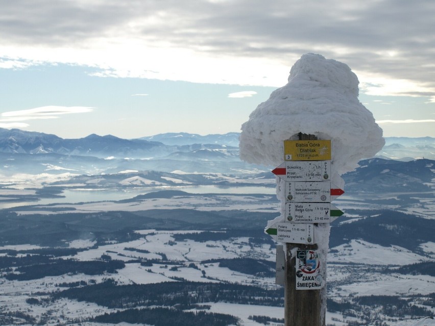 Babia Góra zimą - piękna, ale niebezpieczna