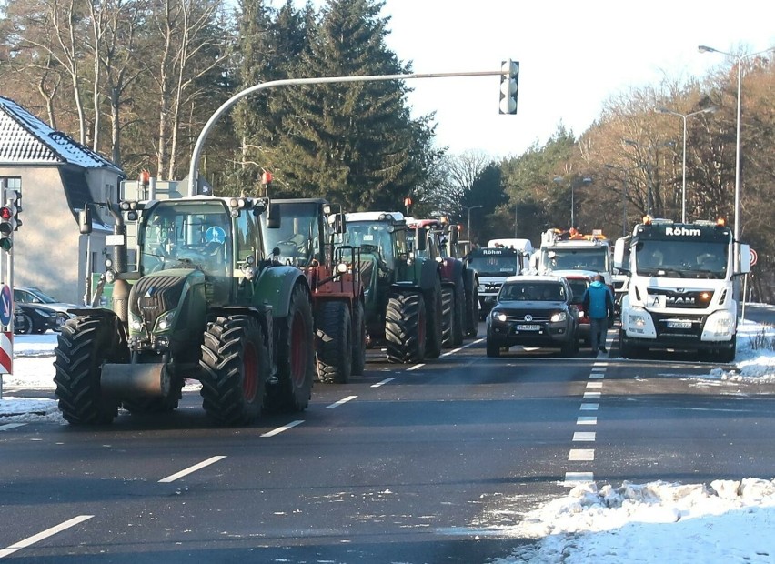 Protest rolników już w środę (24 stycznia). Gdzie będzie...
