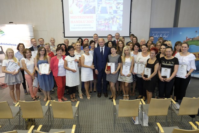Dziś w Urzędzie Marszałkowskim w Toruniu nagrodziliśmy zwycięzców naszego plebiscytu Mistrzowie Handlu.