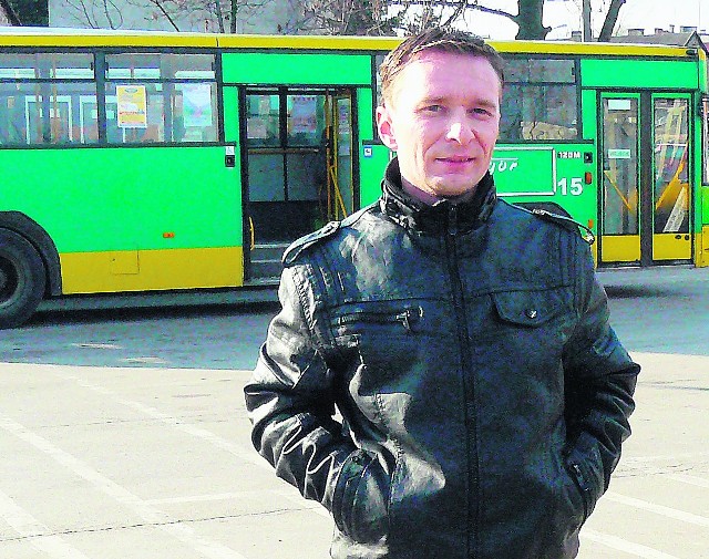 Marcin Kopiczko martwi się, że po redukcji kursów nie dotrze na czas do Krakowa