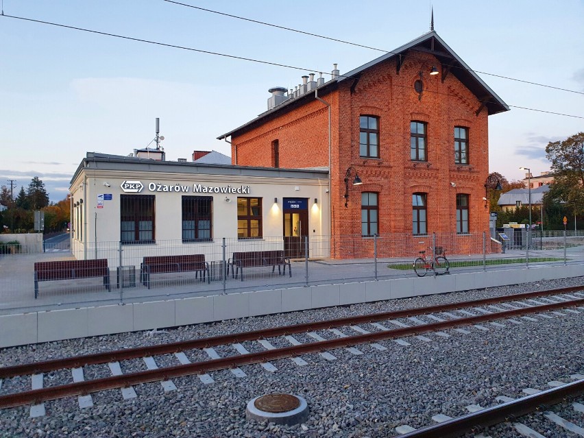 Dworzec w Ożarowie Mazowieckim otwarty dla podróżnych