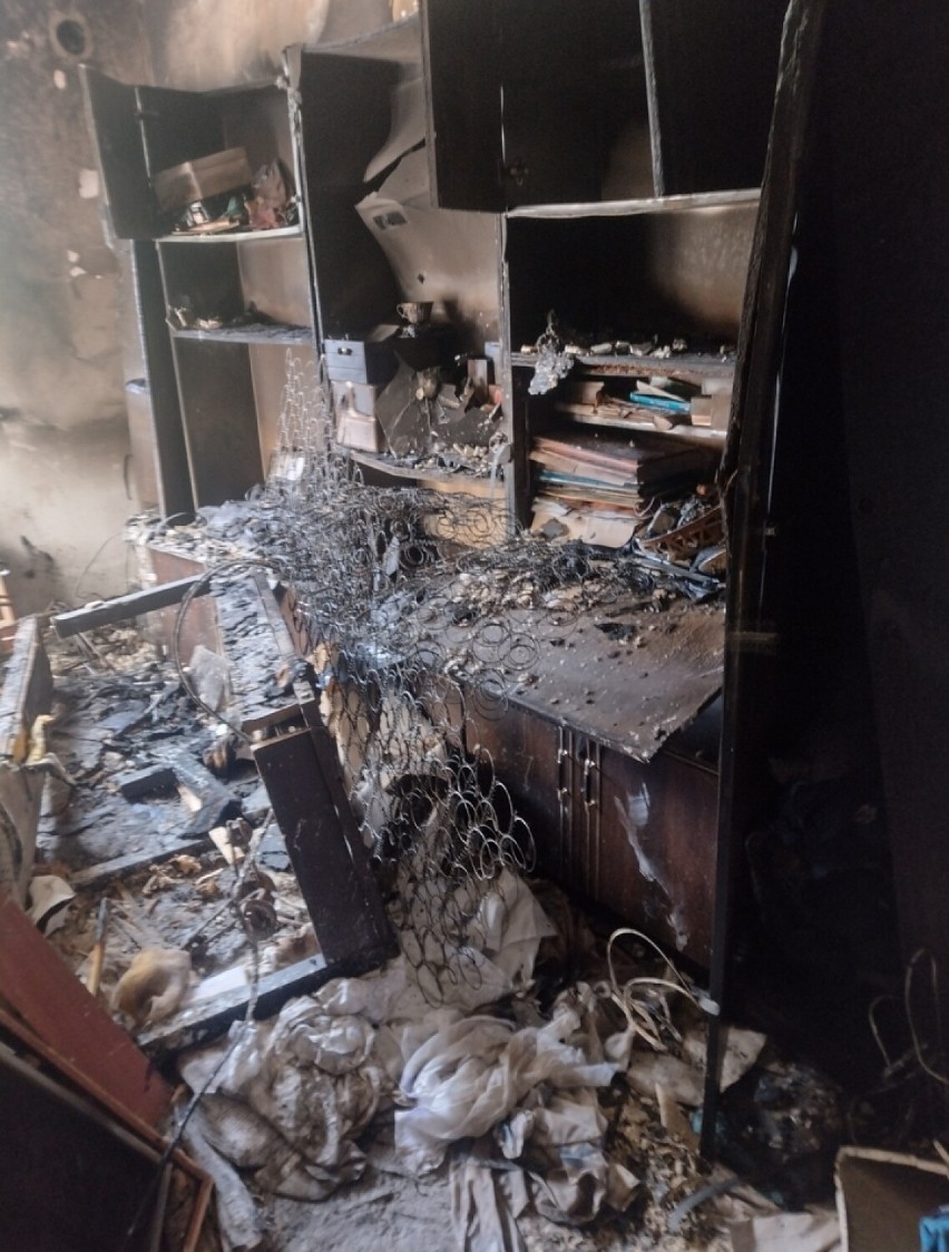 Ogień strawił ich mieszkanie i cały dobytek - potrzebna pomoc dla czteroosobowej rodziny z Wyczech w gminie Czarne