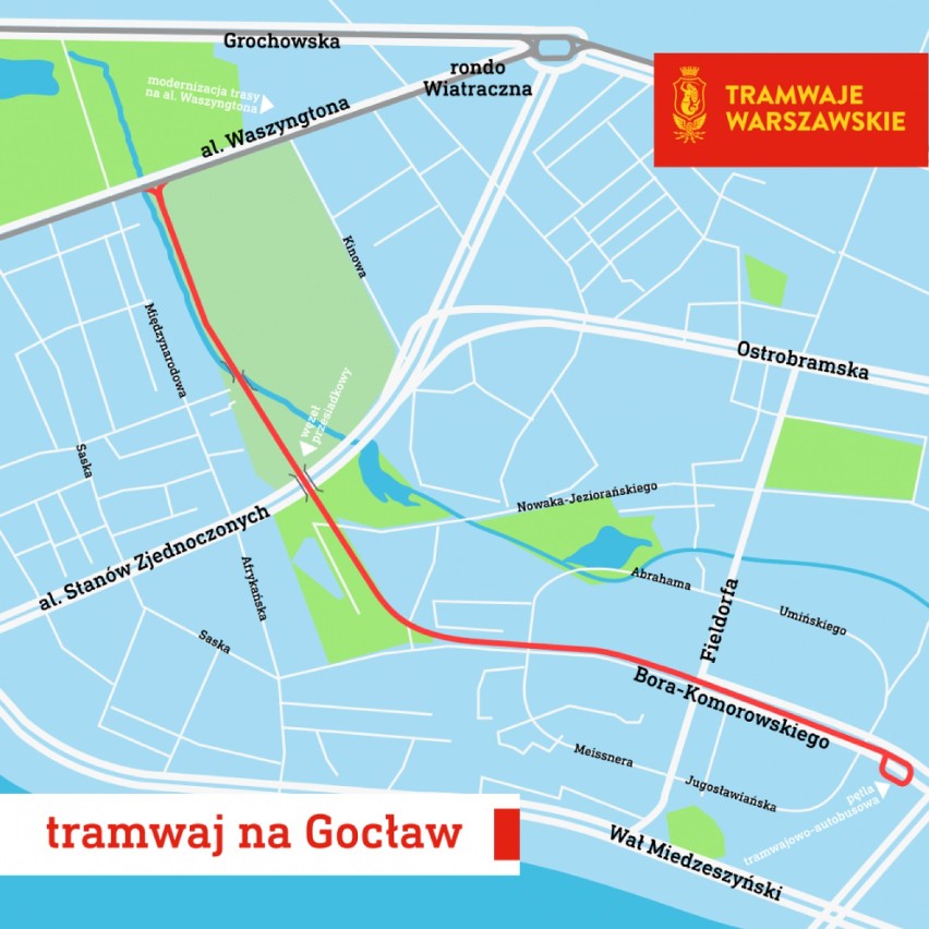 Tramwaj na Gocław. Podpisano umowę na projekt trasy. Budowa ruszy już w 2021 roku