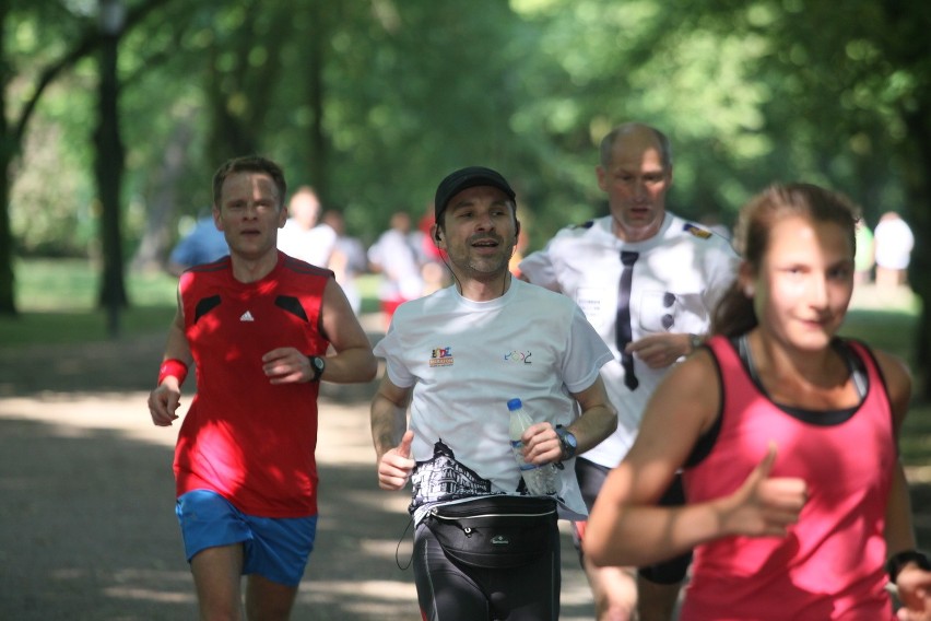 Parkrun Łódź w Parku Poniatowskiego w sobotę, 13 czerwca