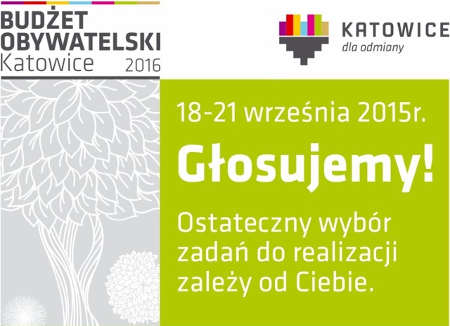 Budżet Obywatelski 2016 w Katowicach