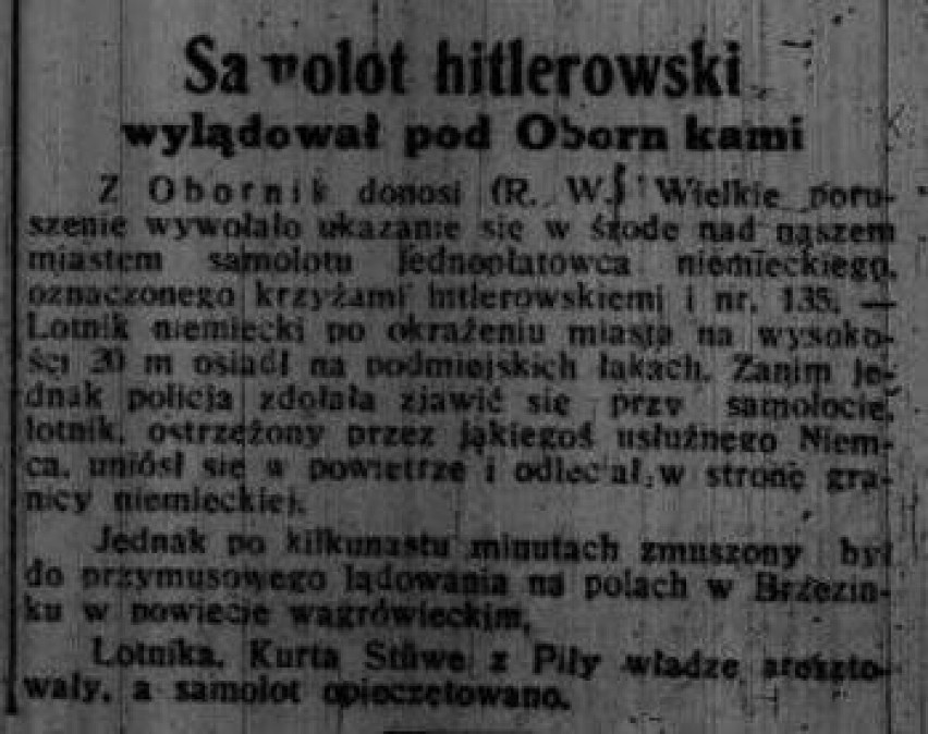 Wydarzenie opisywał między innymi Dziennik Poznański