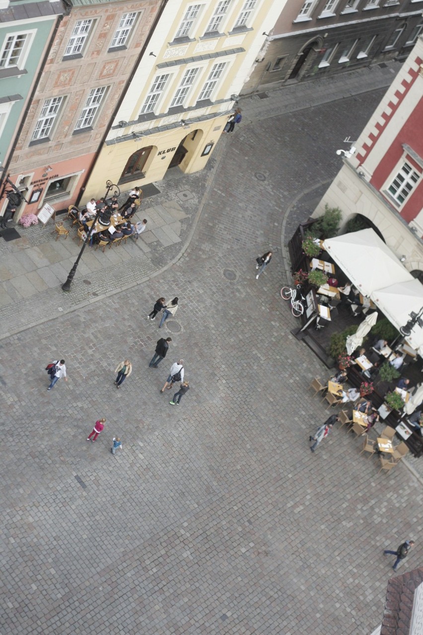 Poznań z ratuszowej wierzy [PANORAMA]