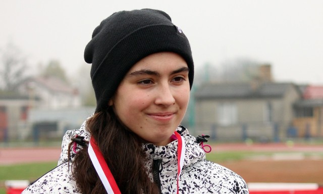 W Stargardzie Zuzanna Doroba była najlepsza w biegu przełajowym na 1500 m