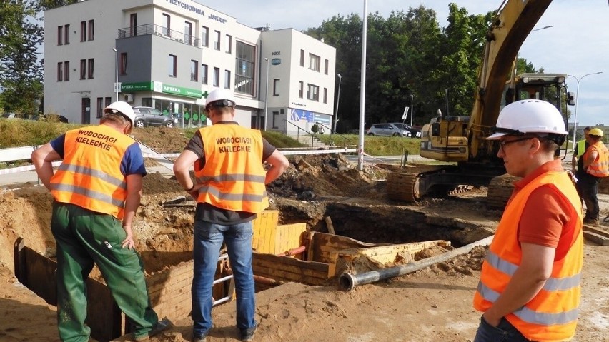 W Kielcach prowadzona jest modernizacja magistrali wodnej