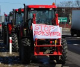 Protest rolników na drodze krajowej nr 19 (zdjęcia Dziennikarza Obywatelskiego)