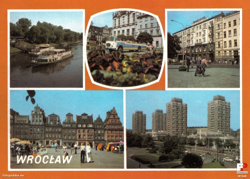 Wrocław na widokówkach z lat 70. XX wieku (ZOBACZ ZDJĘCIA)