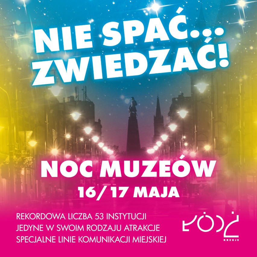 Przewodnicy Łódzcy TOTUTOTAM w Noc Muzeów zapraszają na...