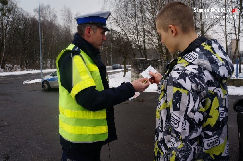 Policja w Jastrzębiu i walentynkowa akcja