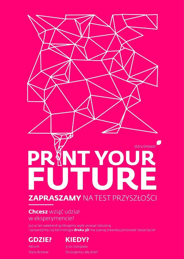 Stary Browar w Poznaniu świętuje i drukuje w technologii 3D