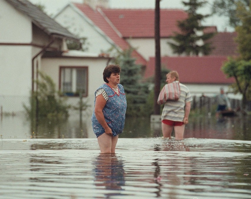W 1997 roku woda całkowicie zalała Olzę, Odrę i Kamień