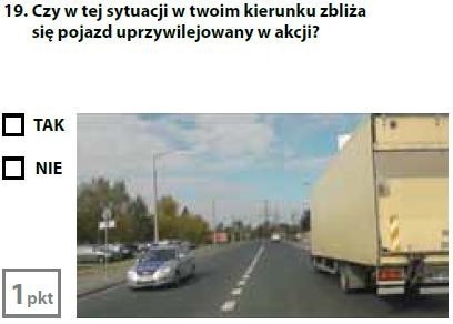 W nowych testach na prawo jazdy na przeczytanie pytania i...