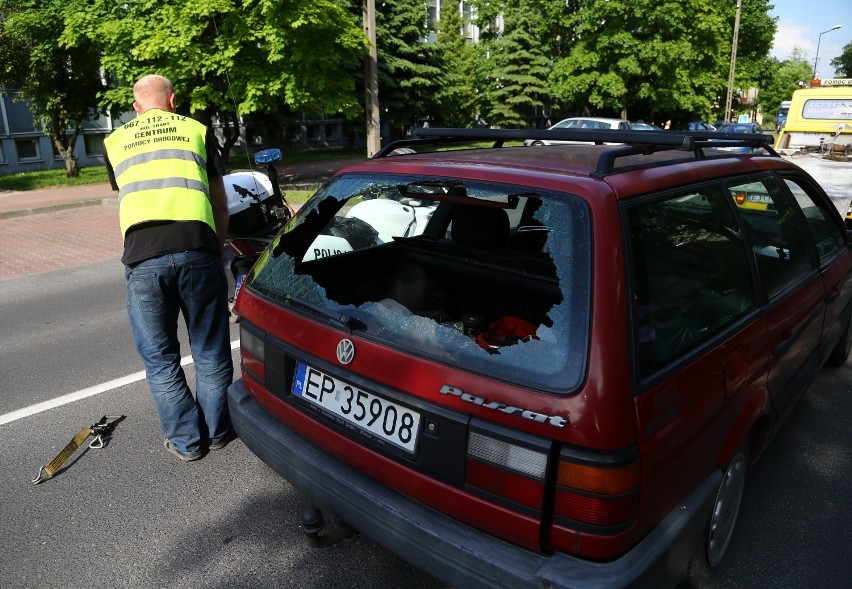 Pościg i strzelanina w Piotrkowie