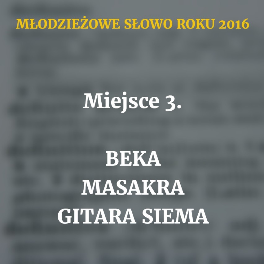 Wydawnictwo PWN po raz pierwszy zorganizowało plebiscyt na...