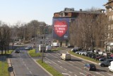 Wielki billboard zawisł w Bielsku-Białej: Dziękujemy!