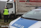 BORUSZYN. Kolejna kradzież na terenie Niemiec. Policjanci ciężki sprzęt znaleźli przy drodze. Jego wartość to ok. 80 tys. zł [ZDJĘCIA]