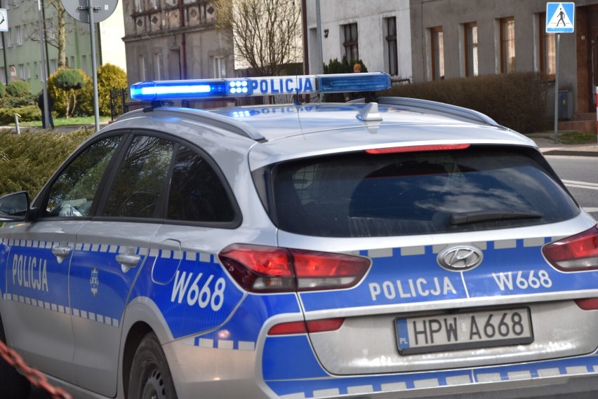 KPP  Sławno - policyjne kontrole na drogach