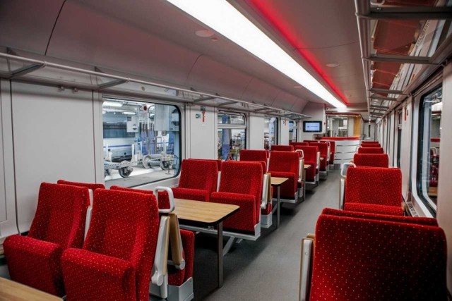 Nowe wagony restauracyjne dla PKP Intercity.