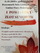 Powiatowy Zlot Seniorów w najbliższy piątek odbędzie się w Przezmarku