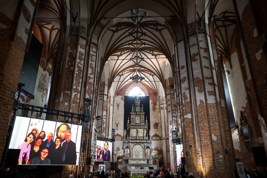 Msza święta w Kościele Św. Jana w Gdańsku.
