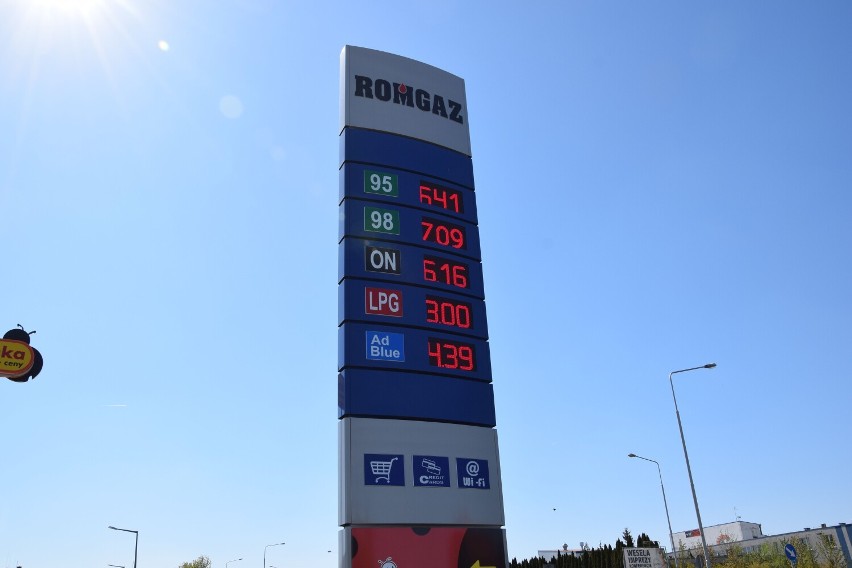 Ceny na stacji Romgaz
