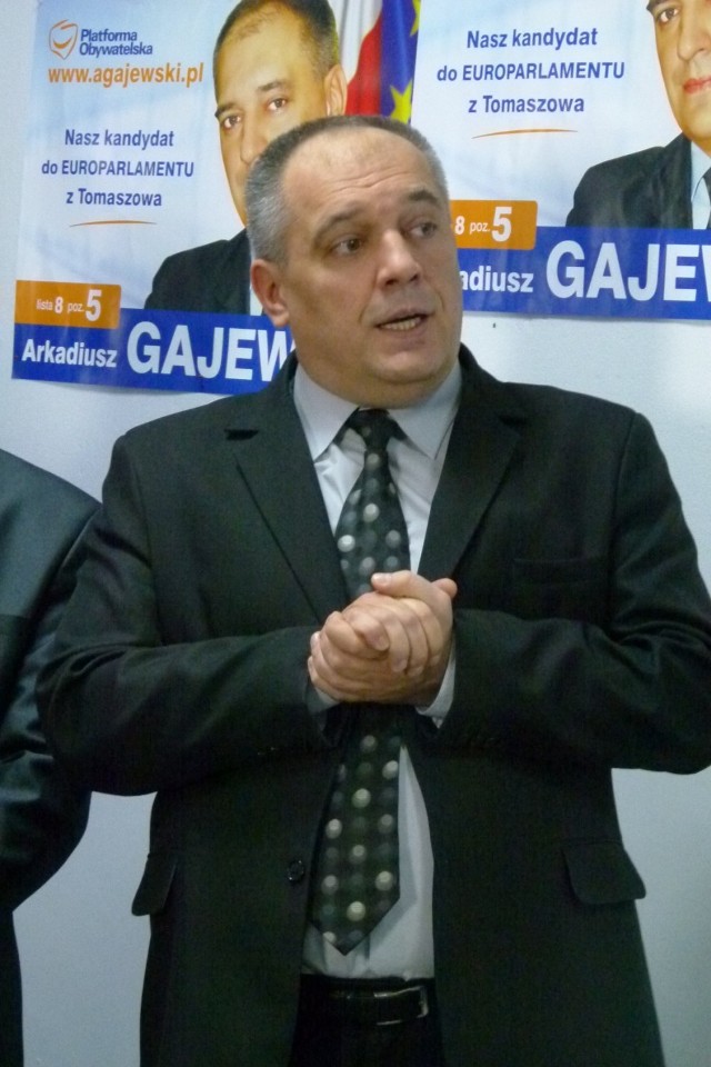 PO zaprezentowała kandydatów do rad miasta i powiatu oraz kandydata na prezydenta Tomaszowa Maz.