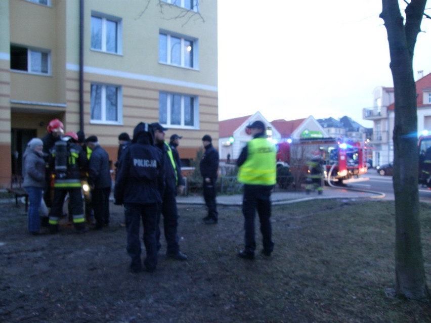Pożar w Ostródzie. Ewakuowano 22 osoby