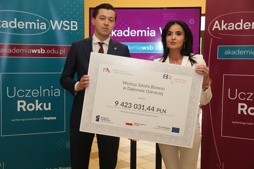 Prawie 10 milionów złotych dla Akademii WSB ZDJĘCIA