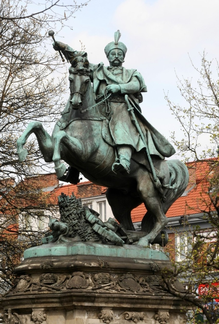 Jan III Sobieski stoi w Gdańsku
