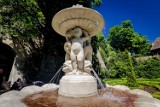 Wspaniałe fontanny Zamku Książ już po renowacji! Zdjęcia