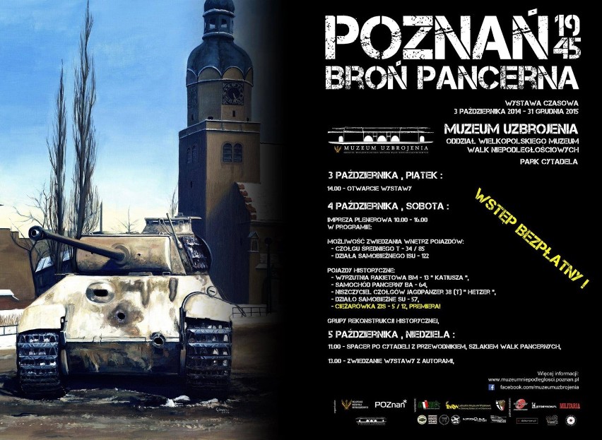 Poznań 1945. Broń pancerna

Muzeum Uzbrojenia, oddział...