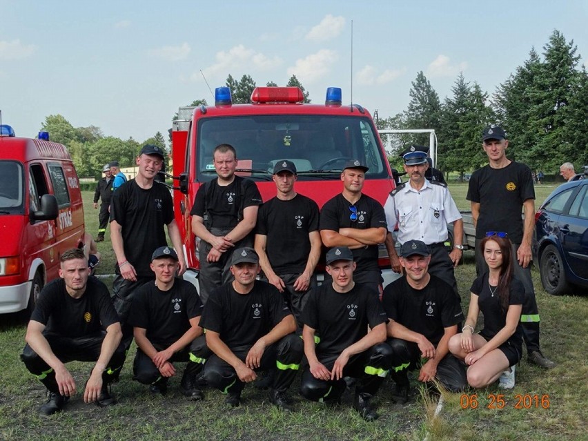 OSP Wrząca Wielka wygrała zawody strażackie w Powierciu