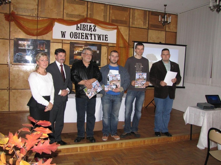 Laureaci konkursu w Burmistrzem Libiąża i jurorami