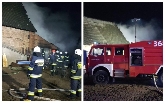 Pożar w gminie Izbica Kujawska