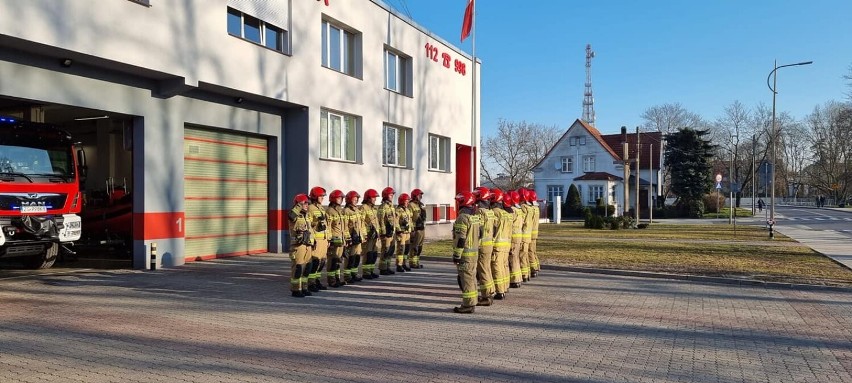 Strażacy z Goleniowa (i nie tylko) solidarni z Ukrainą