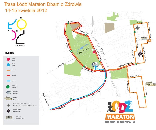 W niedzielę 15 kwietnia w Łodzi odbędzie się maraton Dbam o Zdrowie.