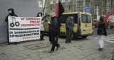 Protest Inicjatywy Pracowniczej przeciw zwolnieniom w FSA