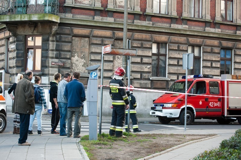 Rozszczelnienie butli gazowej na ulicy Czystej w Gnieźnie....