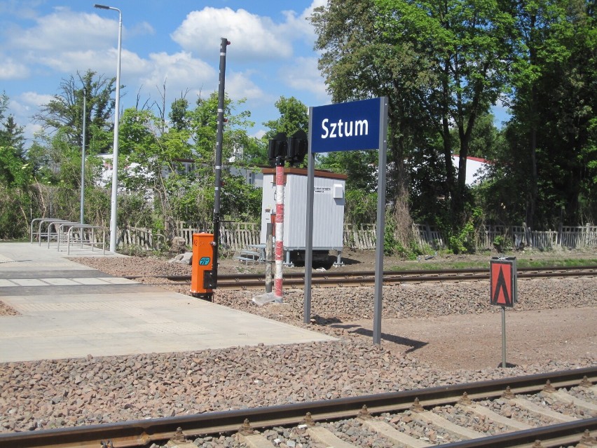 Stacja kolejowa w Sztumie