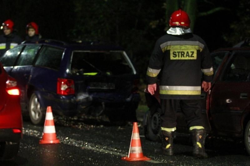 Wrocław: Cztery auta zderzyły się na Średzkiej (ZDJĘCIA)