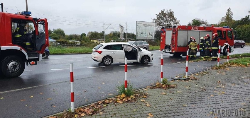 Zderzenie na ul. Marka z Jemielnicy w Opolu. Jedna osoba...