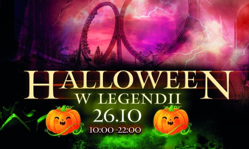 Halloween w Legendii Śląskim Wesołym Miasteczku