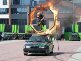 Pokazy kaskaderskie w Radomsku: Extrem Cascaders Team zaprezentowali Monster Truck Show [ZDJĘCIA, FILM]