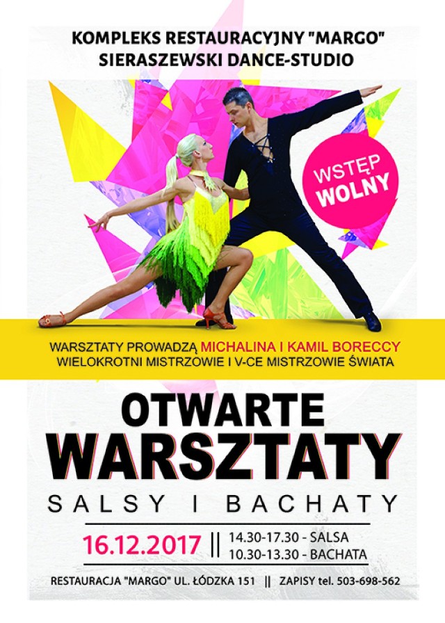 Warsztaty salsy i bachaty w Kaliszu