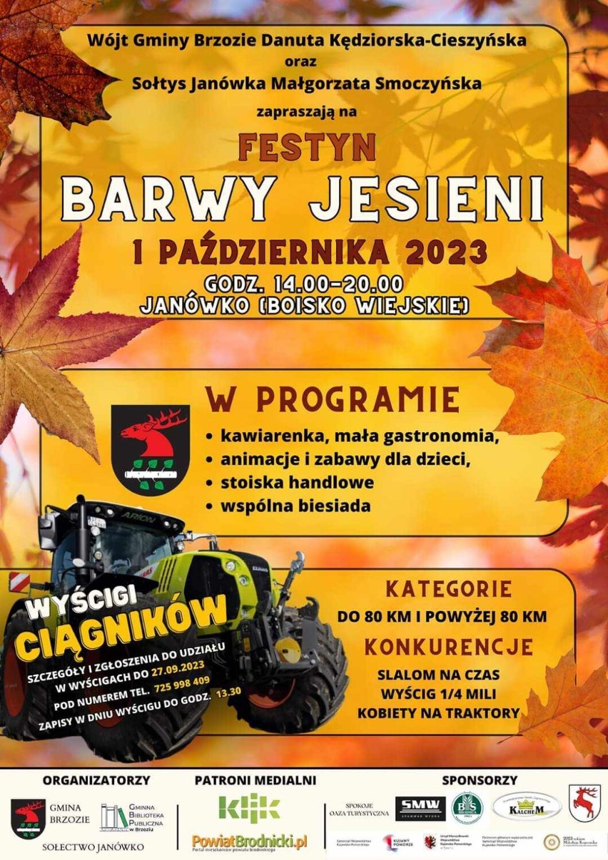 Festyn "Barwy Jesieni" - Jesienna Magia w Janówku