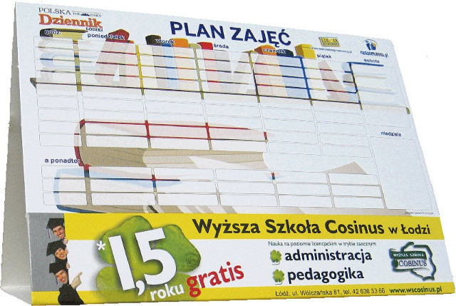 Plan lekcji już we wtorek z Polska Dziennik Łódzki | łódzkie Nasze Miasto